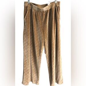 69. Michael Kors gold Monogram Pants size XL